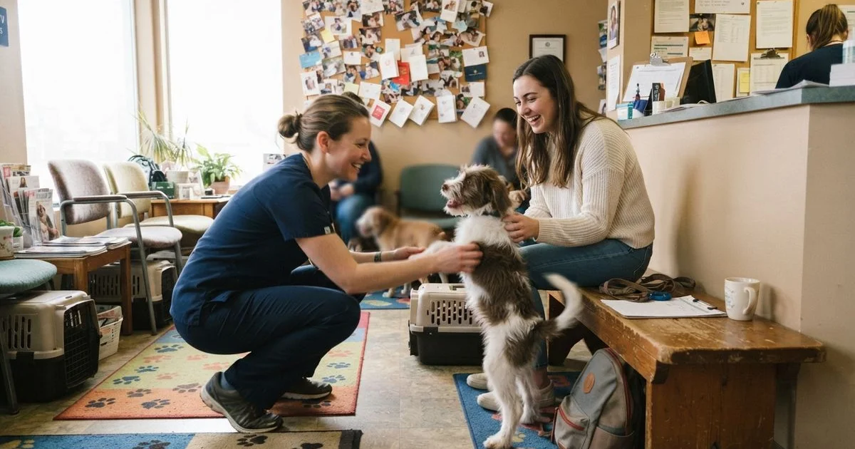 What to expect at your first vet visit, step by step
